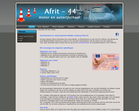 Auto- en Moterrijschool Afrit 44 Logo