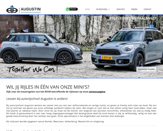 Autorijschool Augustin Logo
