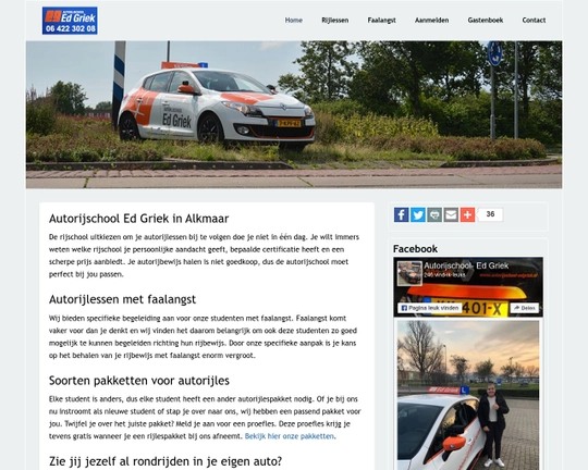 Autorijschool Ed Griek Logo
