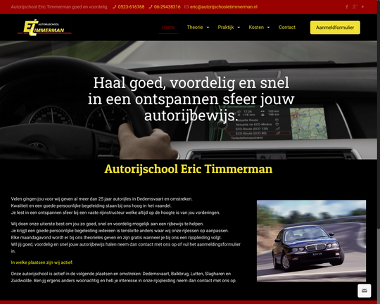 Autorijschool Eric Timmerman Logo