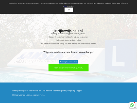 Autorijschool Jansen Logo