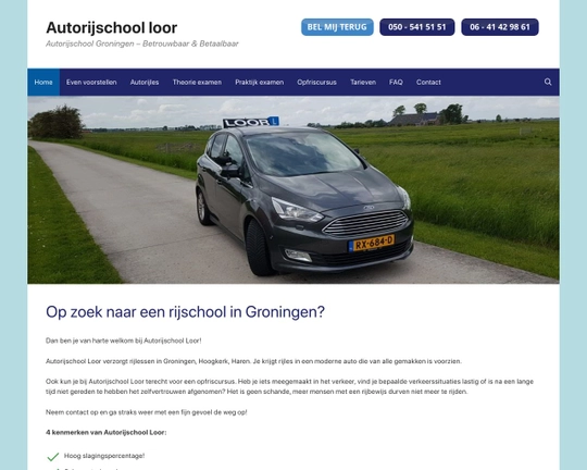 Autorijschool Loor Logo