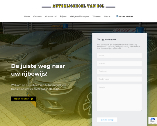 Autorijschool van Ool Logo