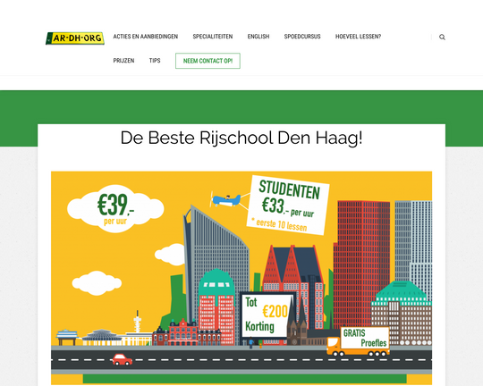 AutorijschoolDenHaag Logo