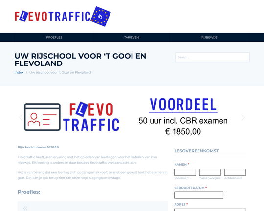 Flevo Traffic Logo