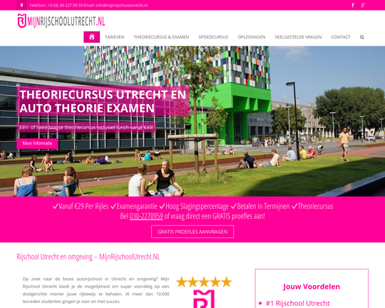 Mijn Rijschool Utrecht Logo