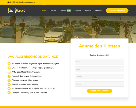 Rijschool Davinci Logo