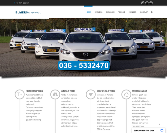 Rijschool Elmers Logo