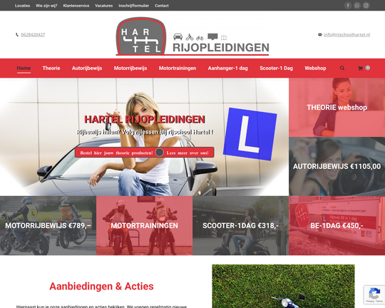 Rijschool Hartel Logo