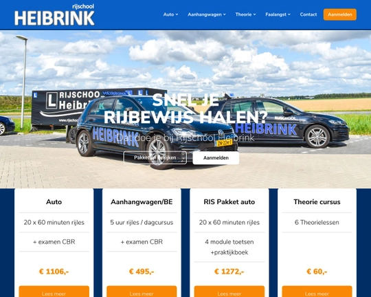 Rijschool Heibrink Logo
