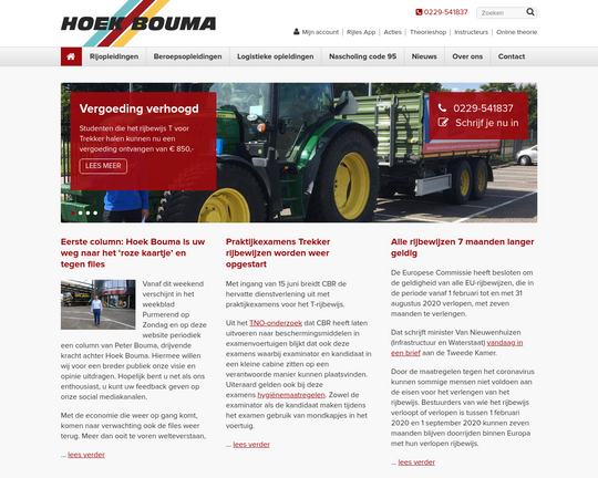 Rijschool Hoek Bouma Logo