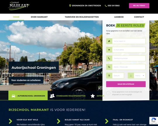 Rijschool Markant Logo