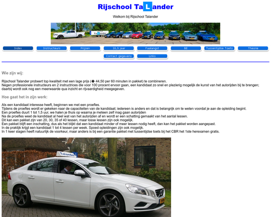 Rijschool Talander Logo