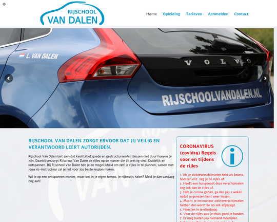 Rijschool van Dalen Logo