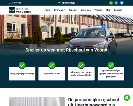 Rijschool Van Voorst Logo