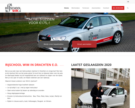 Rijschool Wim Logo