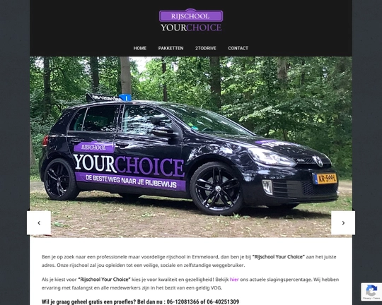 Rijschool Your Choice Logo