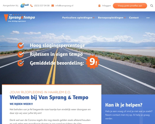 Van Sprang en Tempo Logo