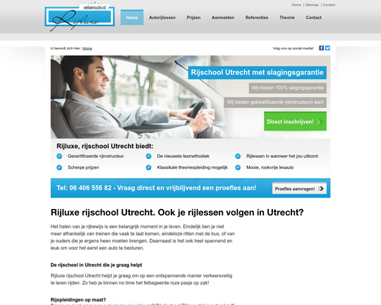 Verkeersschool RijLuxe Logo