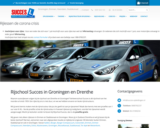 Verkeersschool Succes Logo