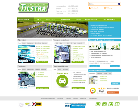 Verkeersschool Tilstra Logo
